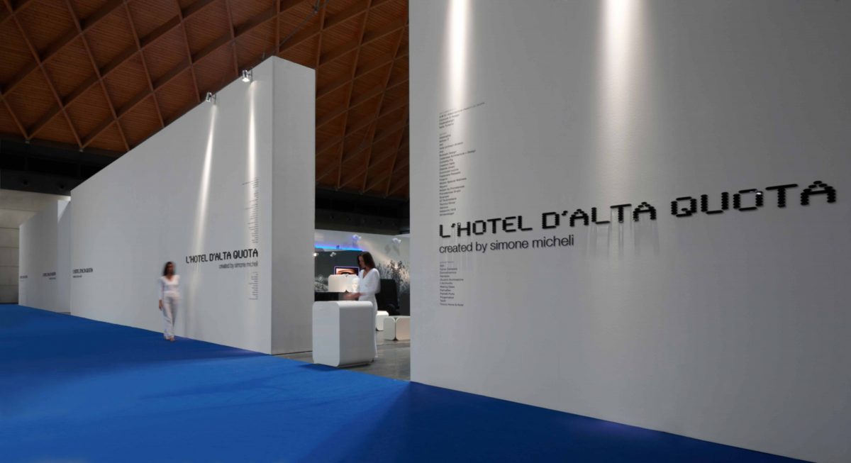 L’HOTEL D’ALTA QUOTA – HOSPITALITY IN THE FUTURE Simone Micheli