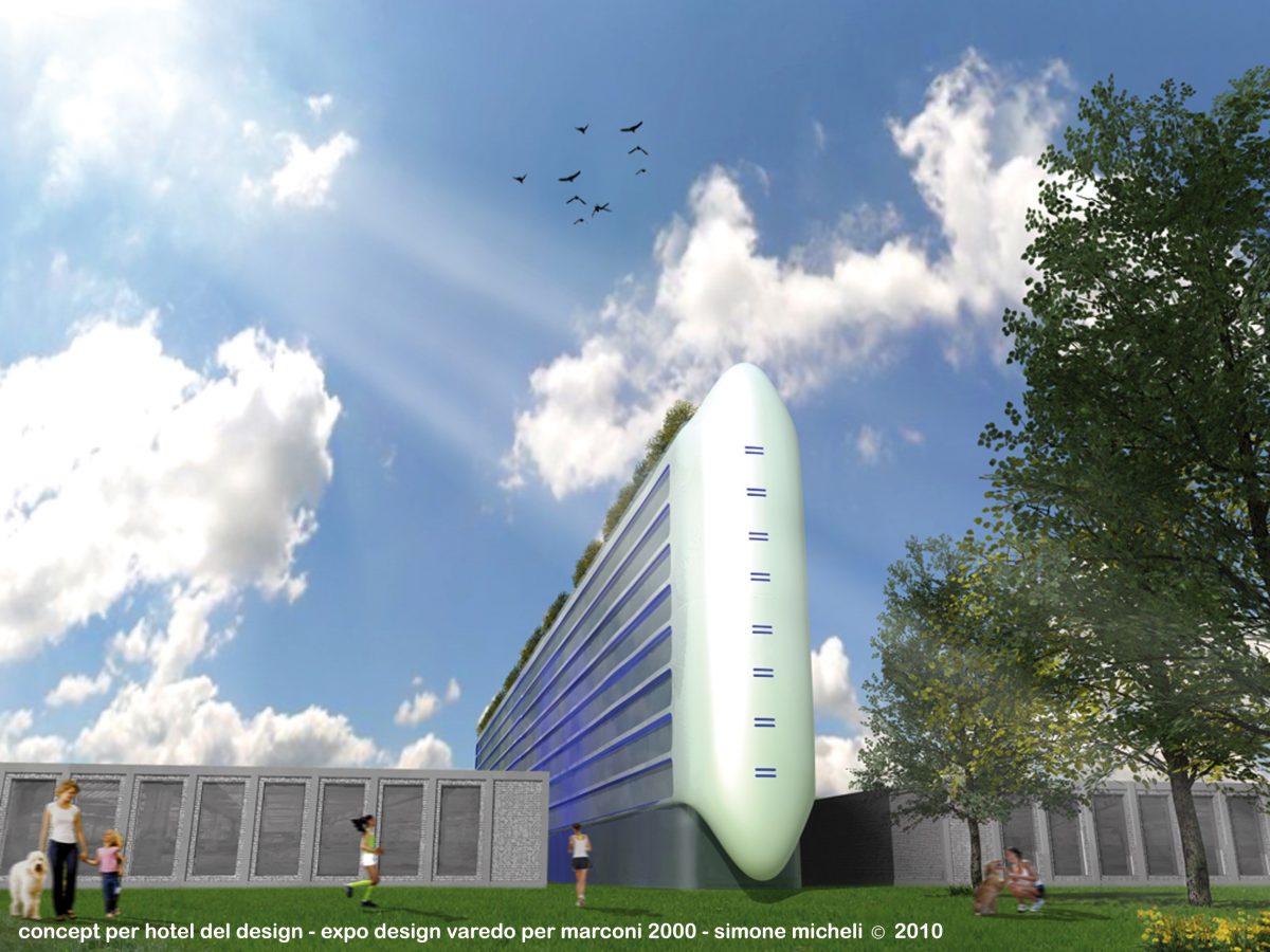 expo design and design hotel Simone Micheli