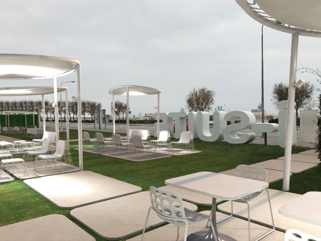 OUTDOOR Area | i-SUITE HOTEL Simone Micheli