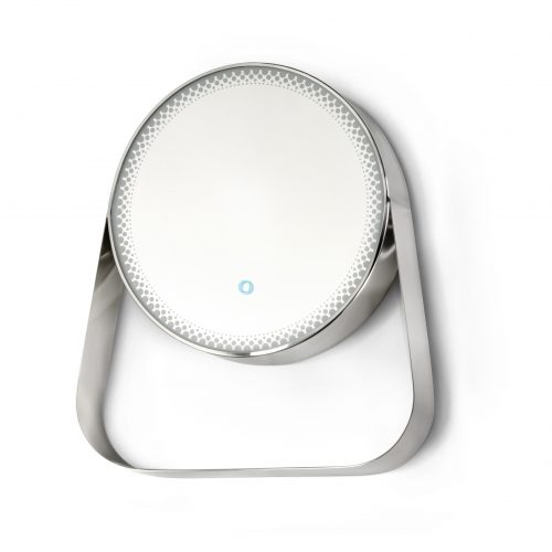 MILKY WAY – BLACK LED MIRRORS WITH SHELF