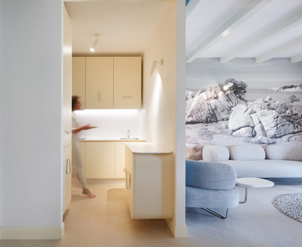 Light blue Apartment Simone Micheli