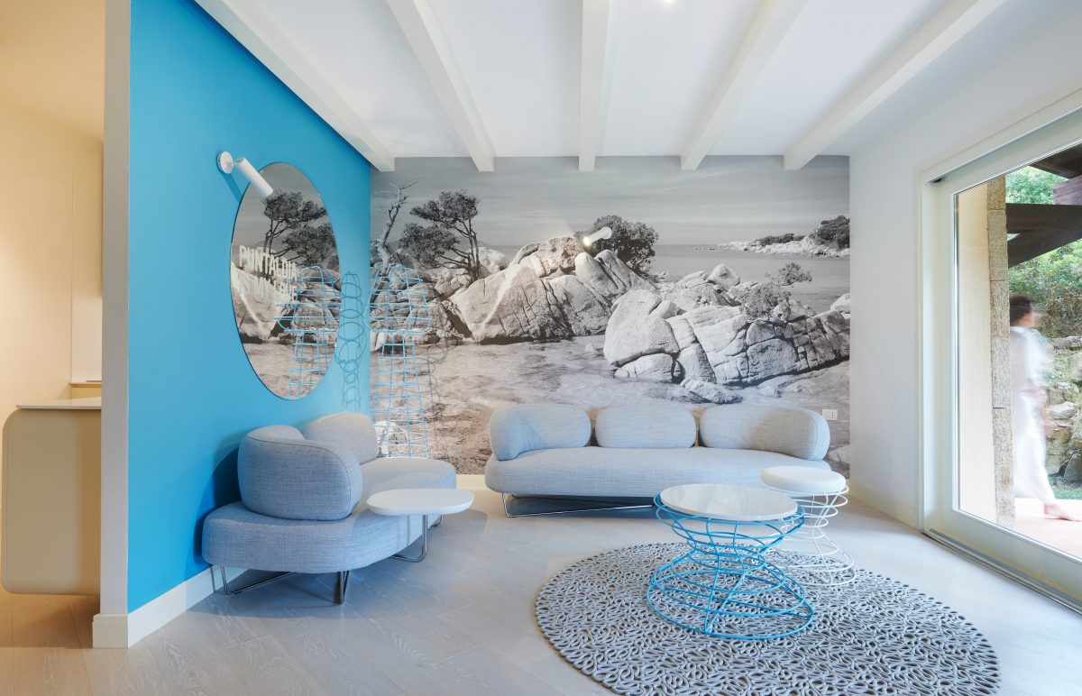 Light blue Apartment Simone Micheli