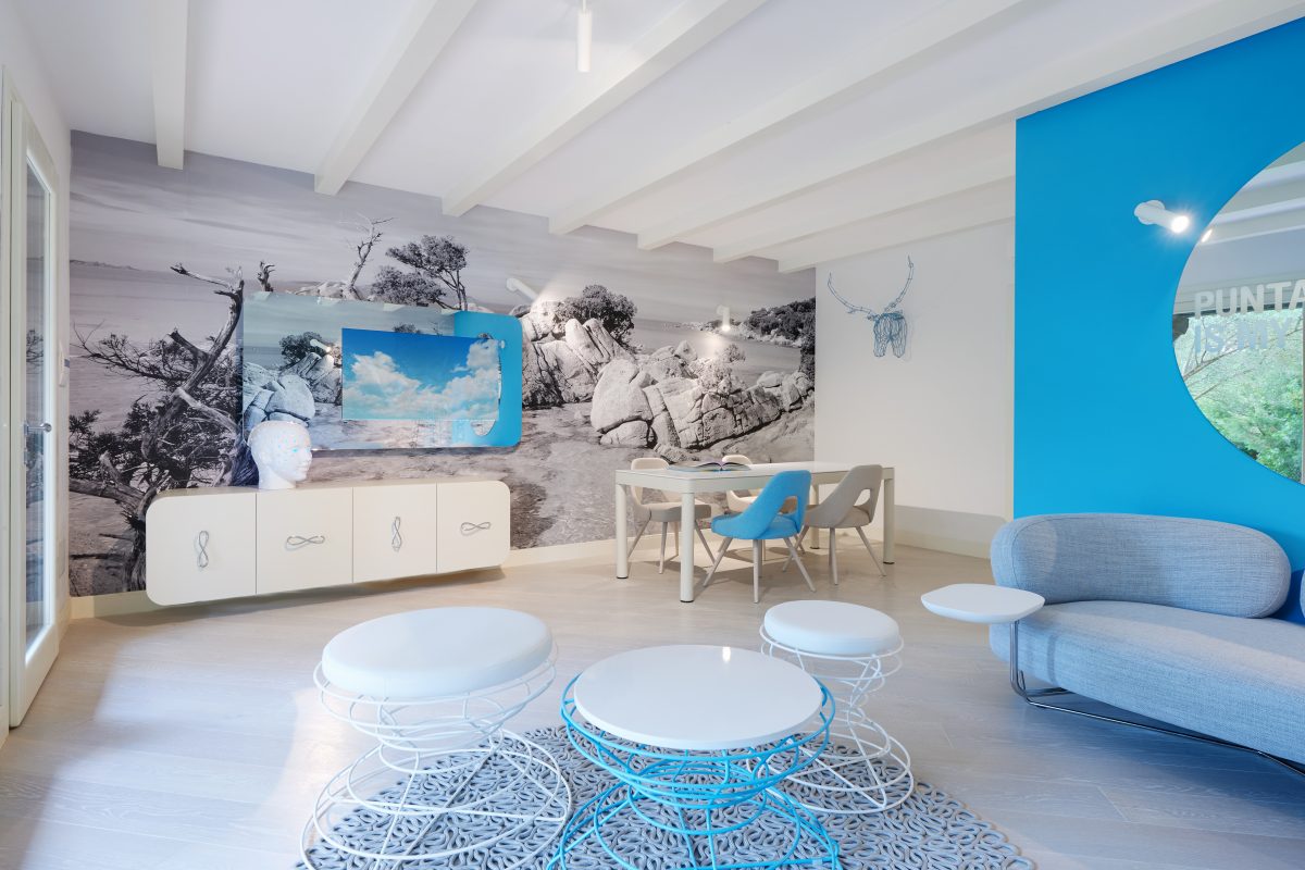 Light blue Apartment Simone Micheli