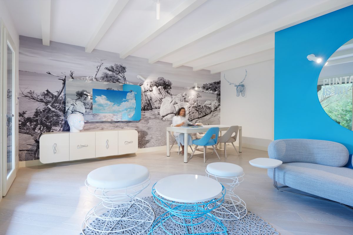 Light blue Apartment Simone Micheli