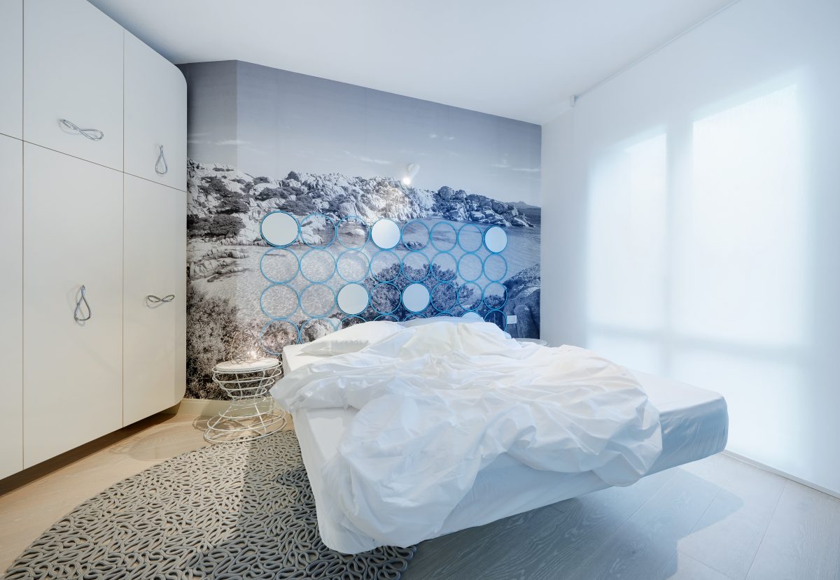 Light blue Apartment Simone Micheli