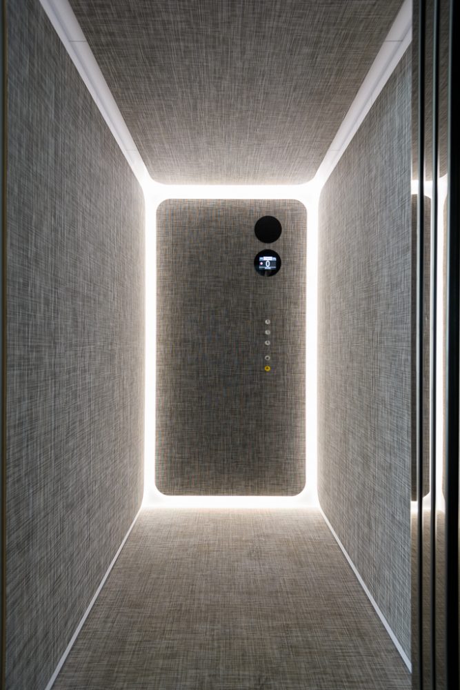 Cabina ascensore – Nova Elevators Simone Micheli