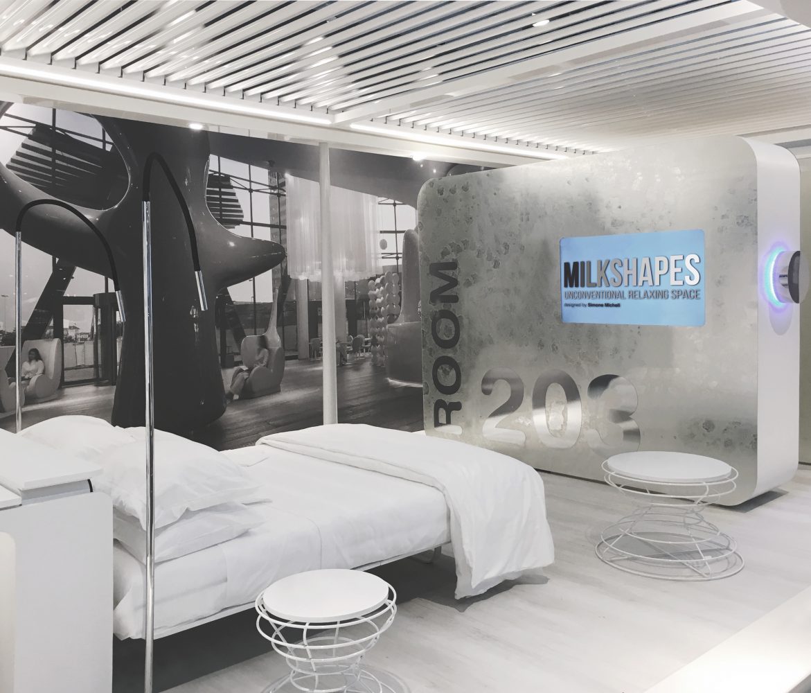 MILKSHAPES unconventional relaxing space Simone Micheli