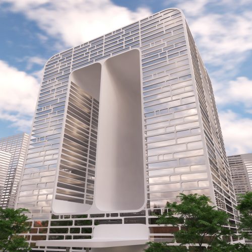 unconventional  building