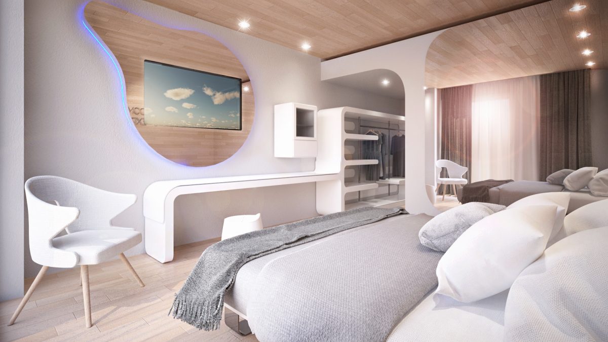 Wood and sea luxury hotel Simone Micheli