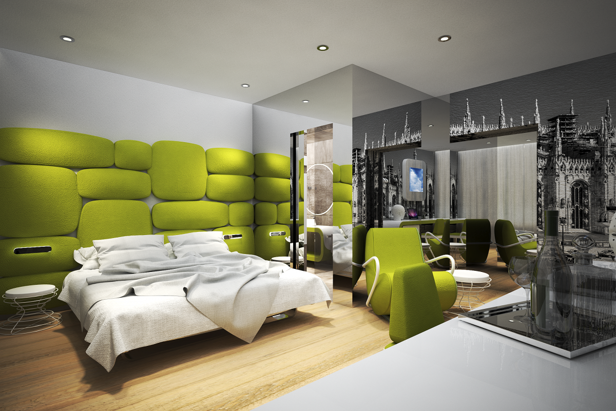The street Milano Duomo new suites Simone Micheli